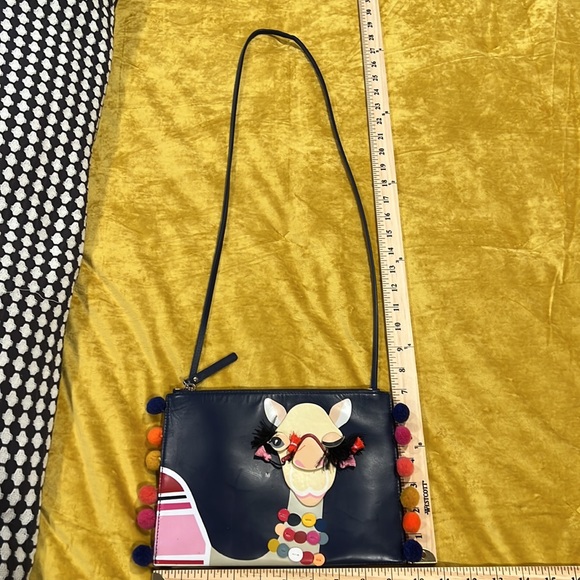 Kate Spade New York Camel Spice Things Up w/ Pompoms, VGUC-GUC - Picture 6 of 10